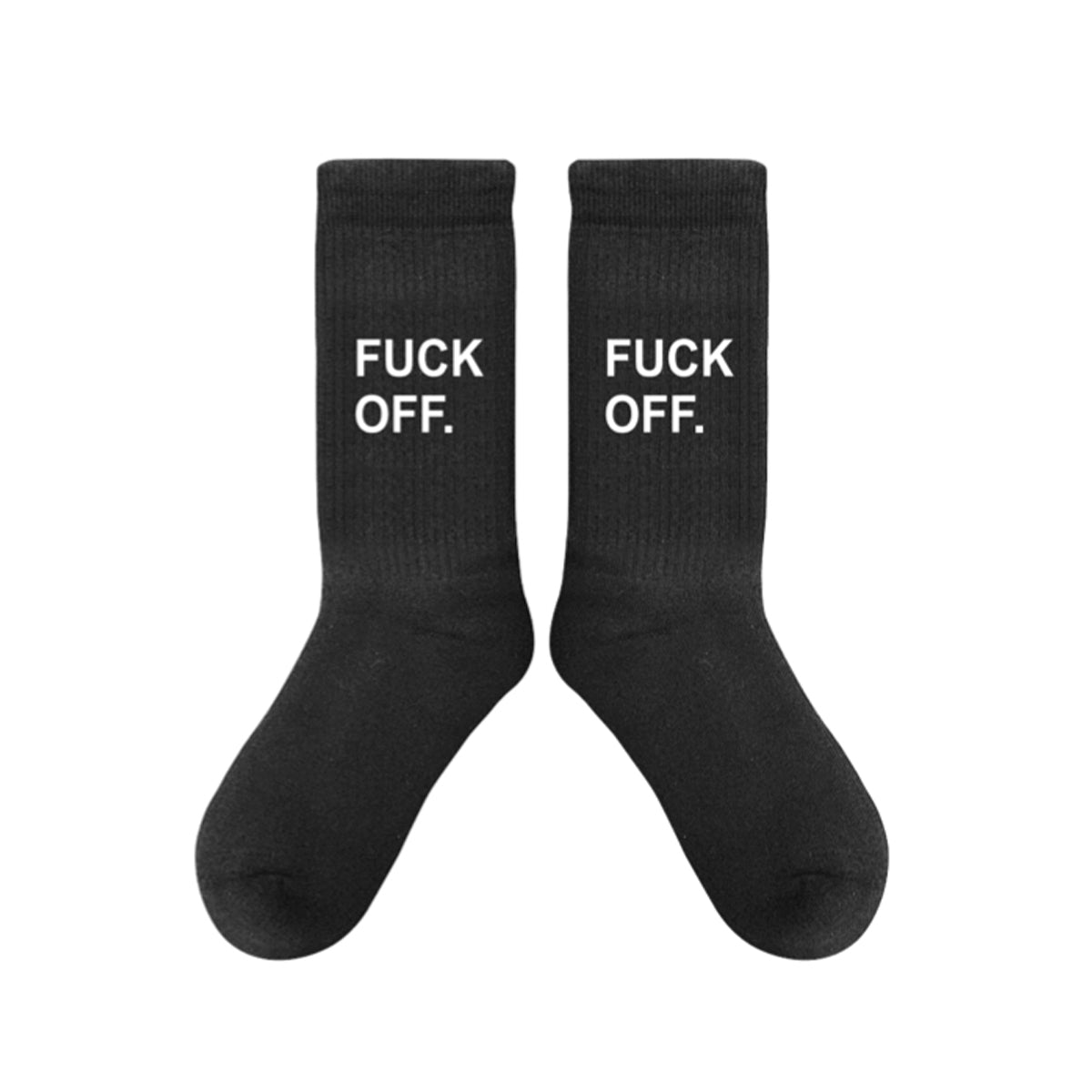Magic Socks Black - Fuck Off