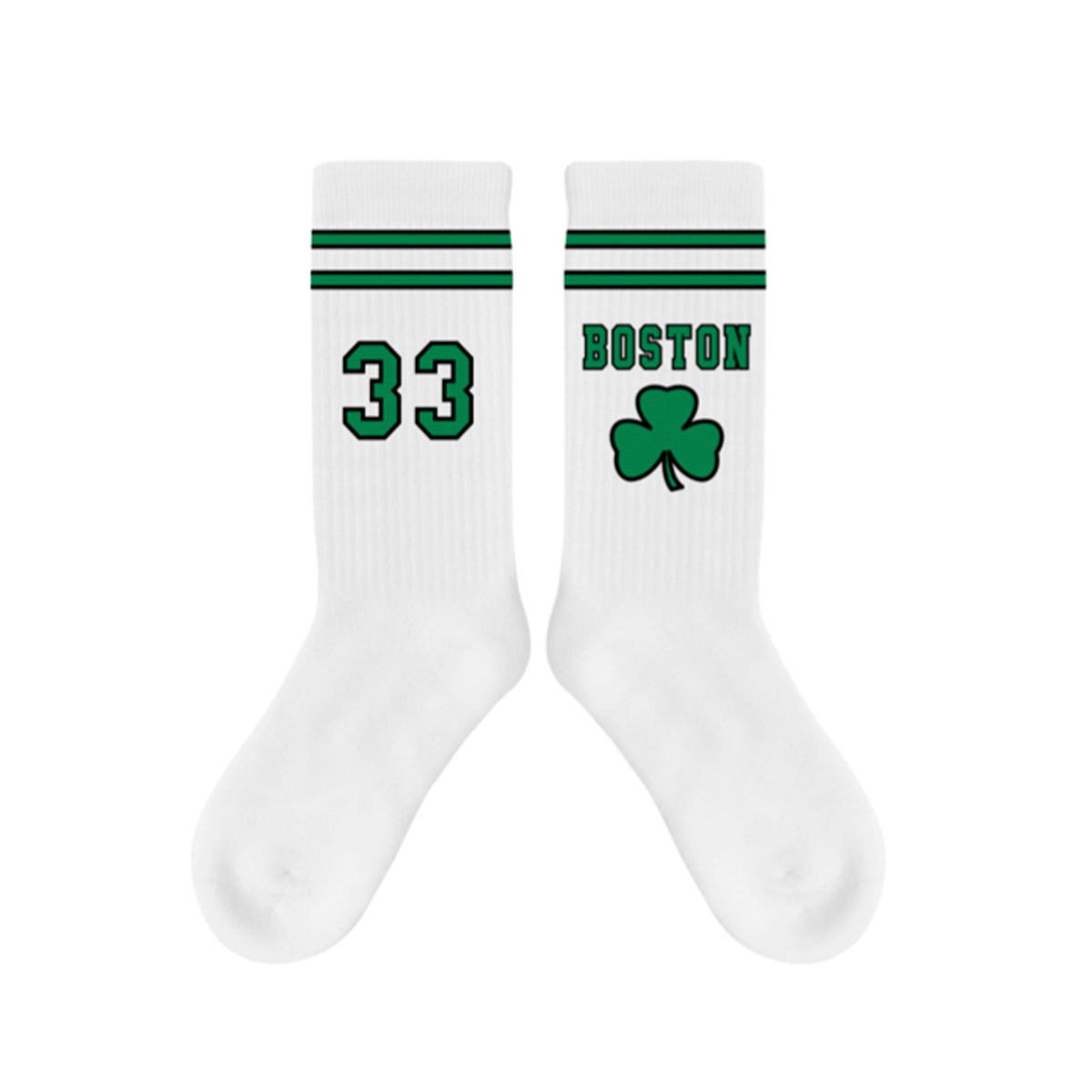 Magic Socks White - Boston