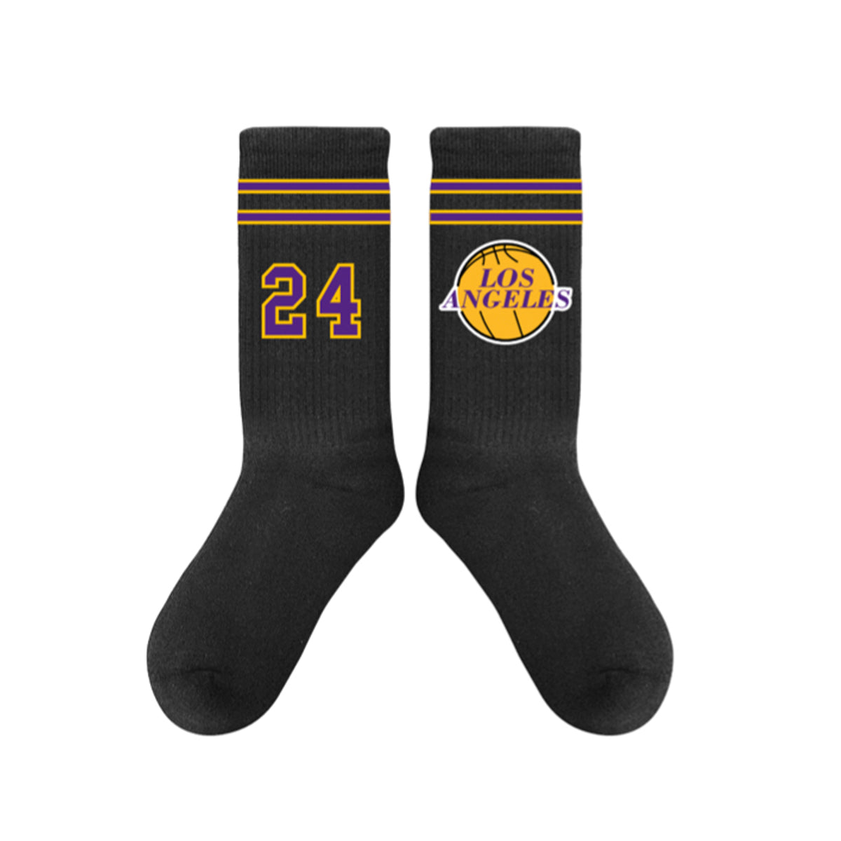 Magic Socks Black - Los Angeles