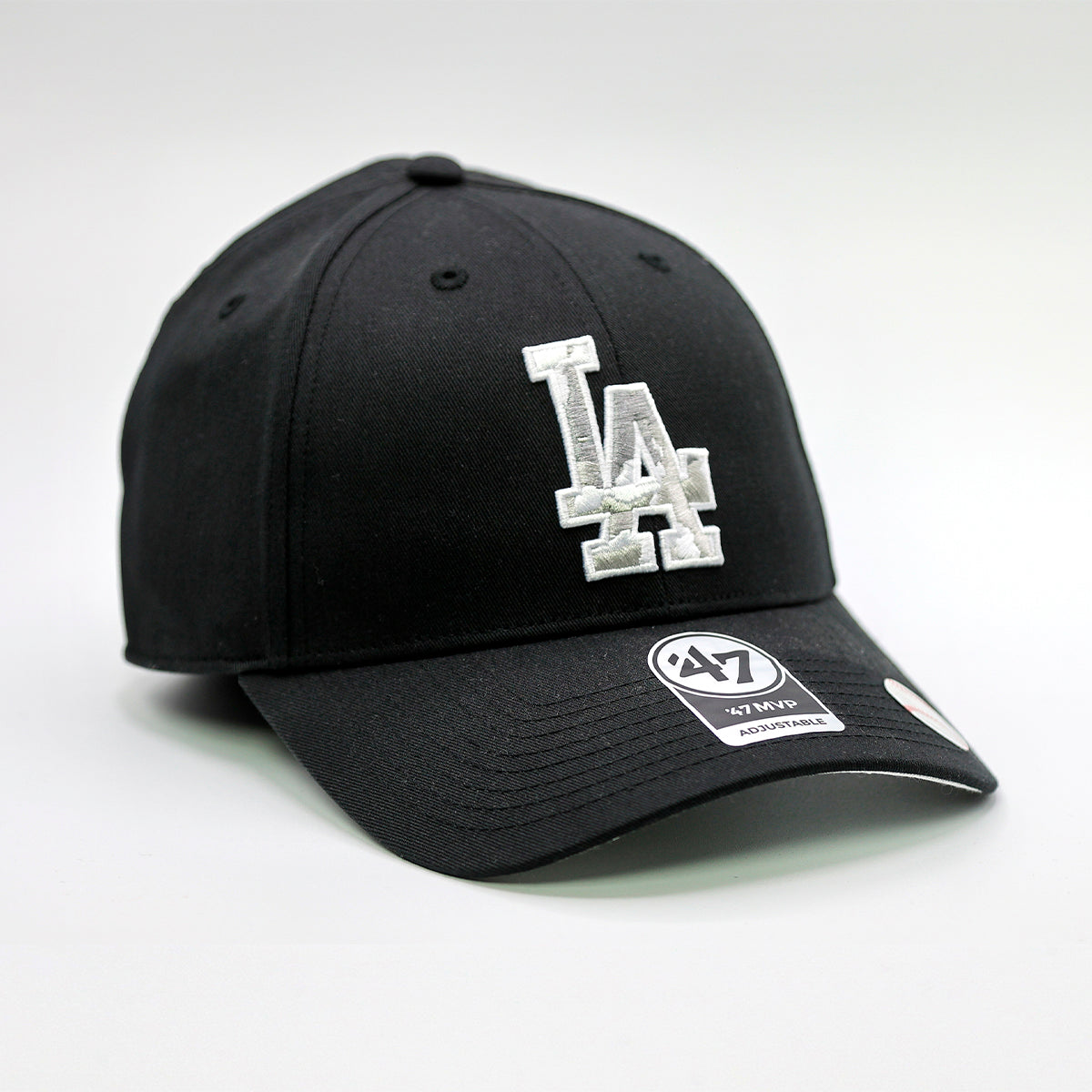 Cappello ’47 - Los Angeles Nero / Logo Rilievo Marmorizzato