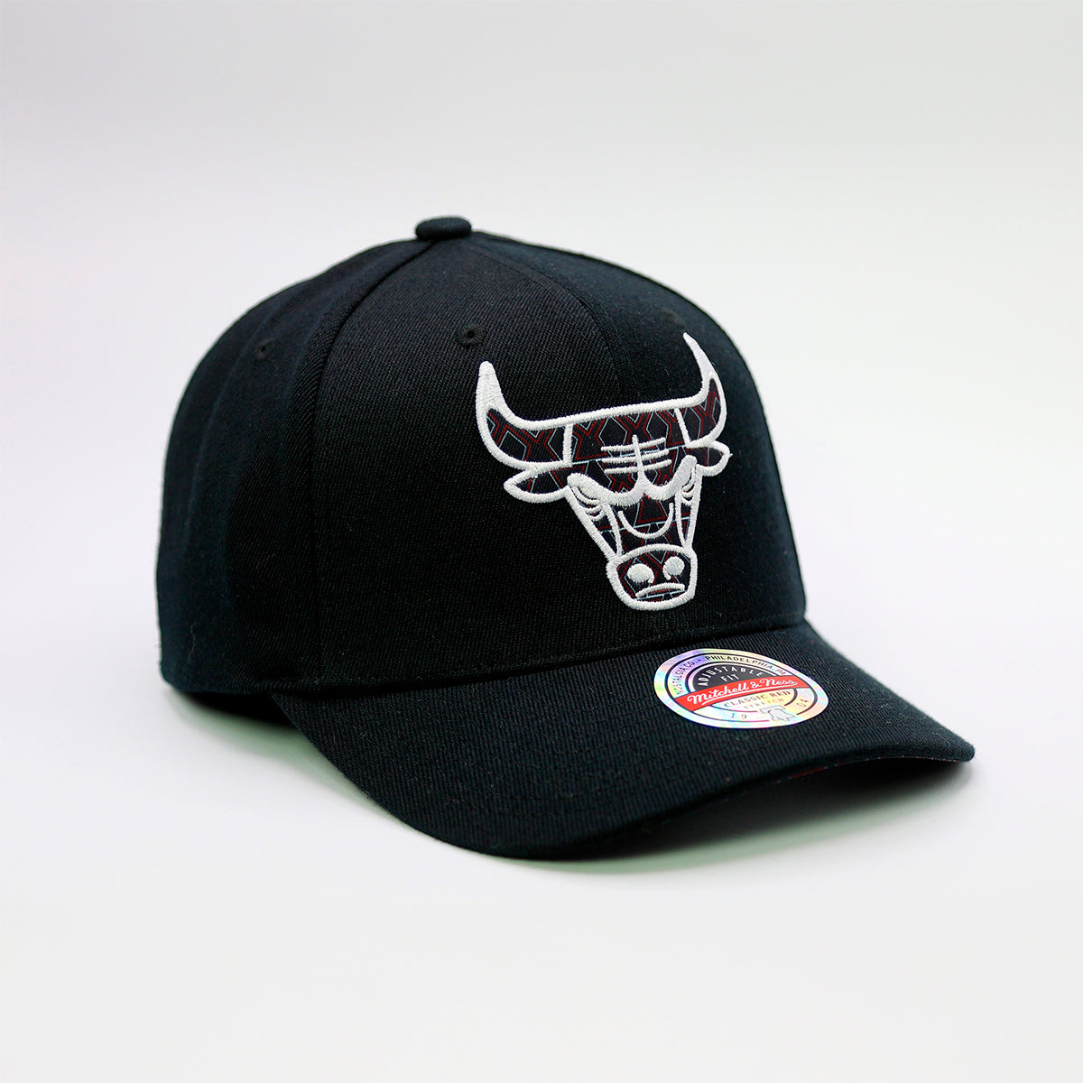 Cappello Mitchell & Ness - Chicago Bulls Nero con Texture