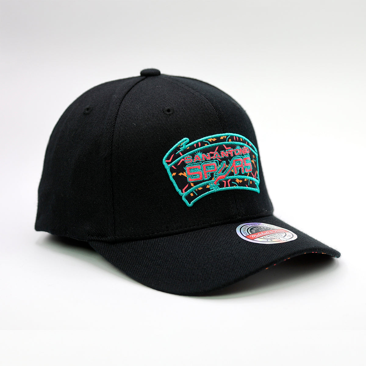 Cappello Mitchell & Ness - San Antonio Spurs Nero